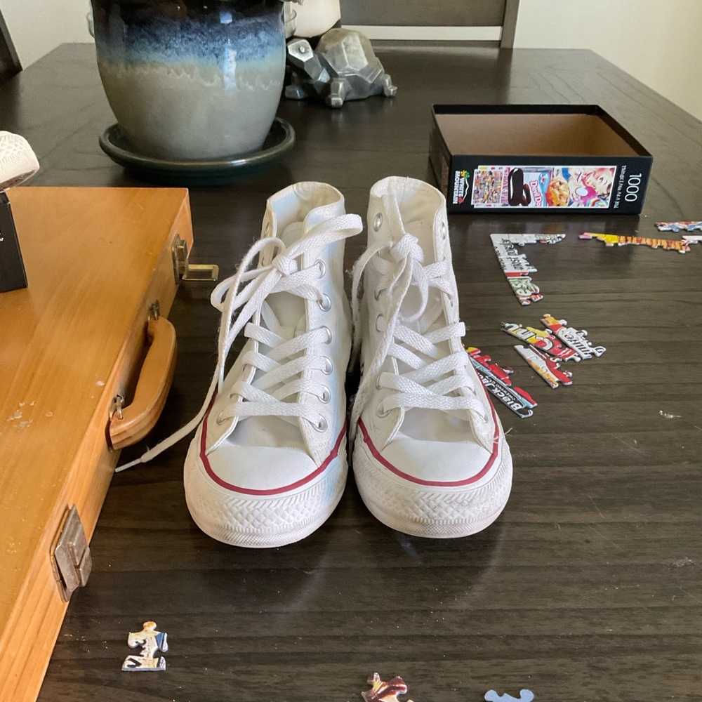 Converse (high top white)
